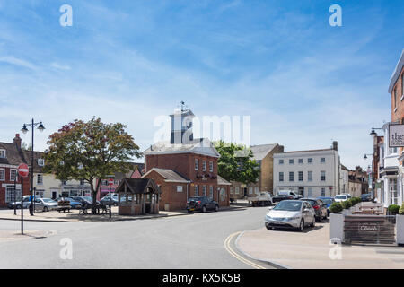 Market Square, Potton, Bedfordshire, England, United Kingdom Stock Photo