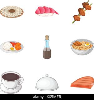 Mess icons set, cartoon style Stock Vector Image & Art - Alamy