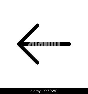 Aroow icon for simple flat style ui design Stock Vector Image & Art - Alamy