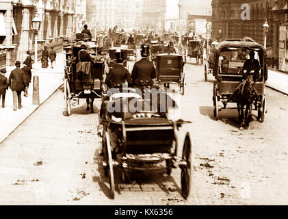 Victoria Street, London, Victorian period Stock Photo