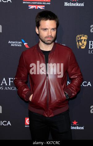 LOS ANGELES - JAN 4: Sebastian Stan at the 2025 Spirit Awards Nominees ...