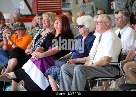 CW5 Gary Wallin Retires from the Utah Army National Guard after 40 Years Stock Photo