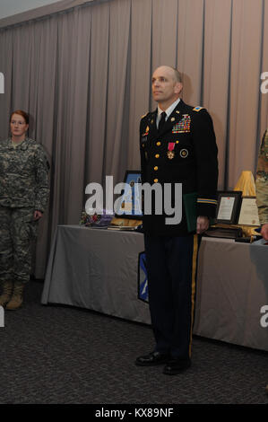 COL Steve Stevens' retirement ceremony 2-3-2017 Stock Photo