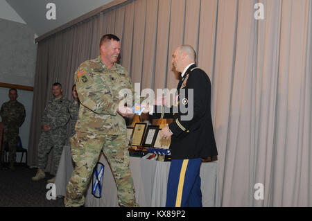 COL Steve Stevens' retirement ceremony 2-3-2017 Stock Photo