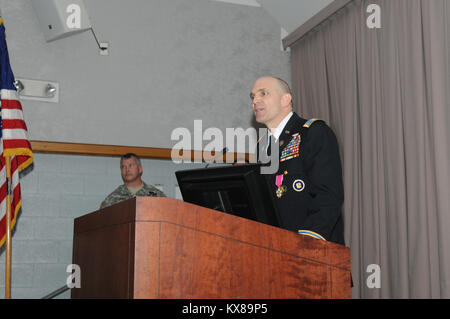 COL Steve Stevens' retirement ceremony 2-3-2017 Stock Photo