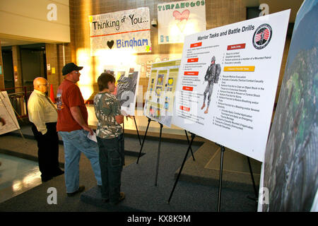 US military people daily life Stock Photo