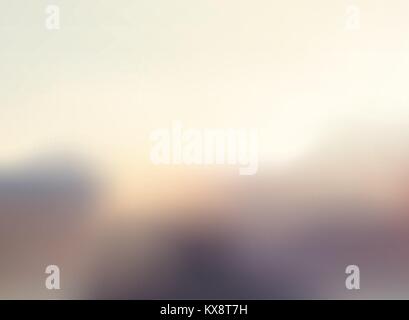 Abstract landscape of view brown color gradient blurred  background. Vector illustration Stock Vector