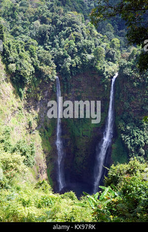 Tad Fane waterfall on the Boleven Plateau in Laos
