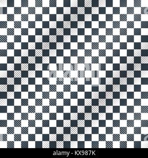 Floor, checkerboard or finish racing car flag vector background Stock Vector