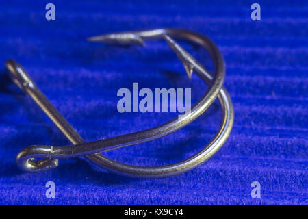 fishing hook macro photo Stock Photo