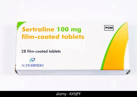 Sertraline anti depressant medicine. Stock Photo