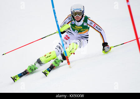 KRANJSKA GORA, SLOVENIA - JANUARY 3: Lena Duerr of Germany during the