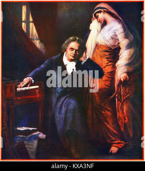 Beethoven Discoves his Deafness Stock Photo