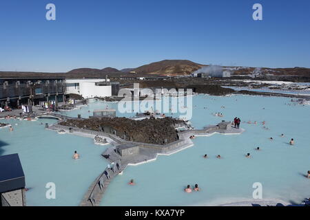Blue Lagoon Iceland Stock Photo