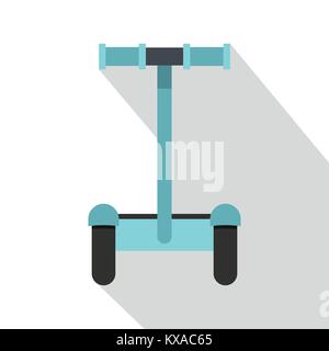 Modern ecological transport icon, flat style Stock Vector