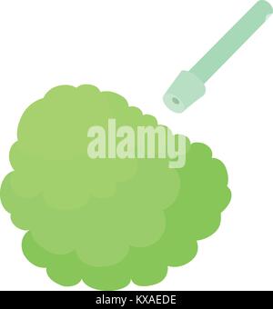 Disinfection icon, cartoon style Stock Vector