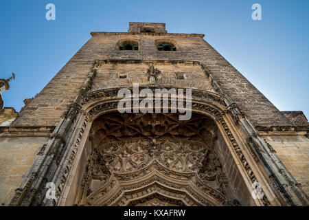 Church of Santiago in Utrera, province of Seville, Spain Stock Photo