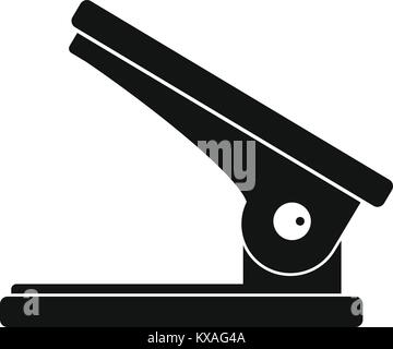Paper punch icon, simple style Stock Vector Image & Art - Alamy