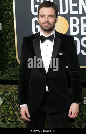 LOS ANGELES - JAN 4: Sebastian Stan at the 2025 Spirit Awards Nominees ...