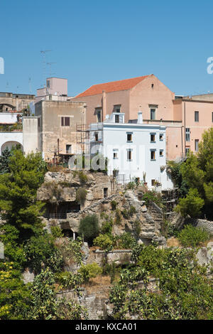 Panoramic view of Massafra. Puglia. Italy. Stock Photo