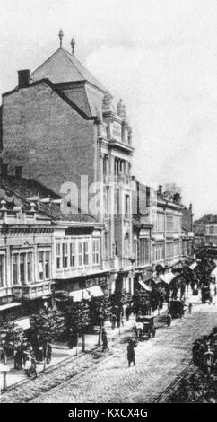 29 Széchenyi Street, Miskolc 1913 Stock Photo