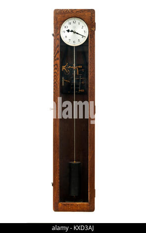 Vintage 1950's Synchronome electric master clock (No 5543) Stock Photo