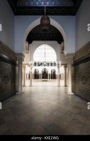 Grande Mosquée de Paris (The Paris Mosque or The Great Mosque of Paris), Paris, France Stock Photo