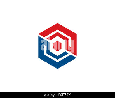 is a symbol related to business and technology Stock Photo