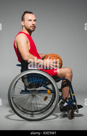 Disabled basketball player Stock Photo