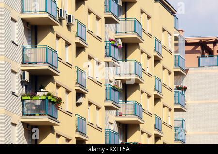 Modern apartment building Stock Photo