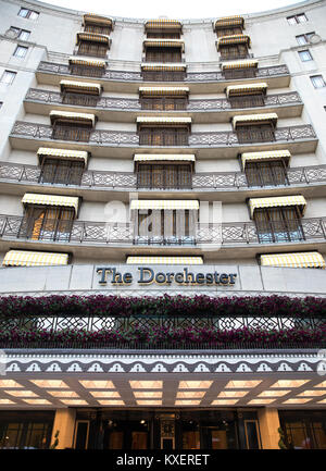 The Dorchester Hotel, London. Stock Photo