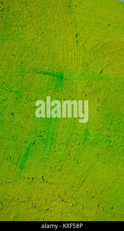 Lime green painted wall background. Stock Photo