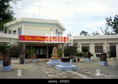 QUY NHON, VIETNAM - 21 JANUARY 2017 Entrance of Binh Dinh Museum Stock Photo