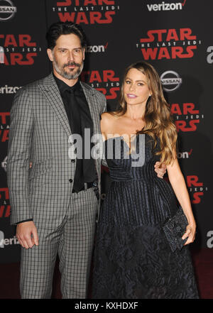 Premiere Star The Last Jedi Wars  Featuring: Sofia Vergara, Joe Manganiello Where: Los Angeles, California, United States When: 10 Dec 2017 Credit: Apega/WENN.com Stock Photo