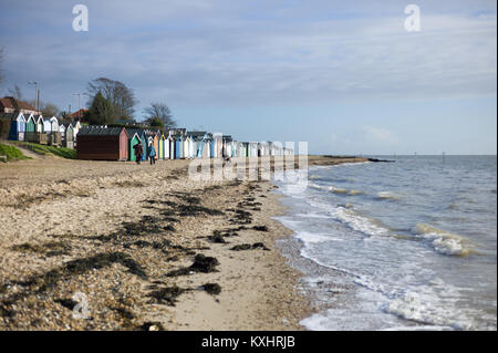 Mersea Island beach Stock Photo