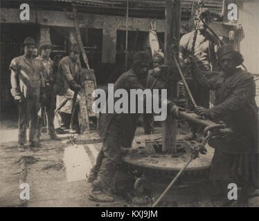 Anglo-Persian Oil Company workers (2) Stock Photo