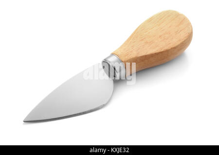 Cheese knife isolated on white Stock Photo