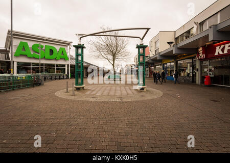 ASDA supermarket, Swanley Square shopping centre, Kent UK 2016 Stock Photo