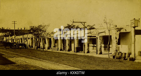 Pony Saloon In El Paso Texas Street Scene Stock Photo