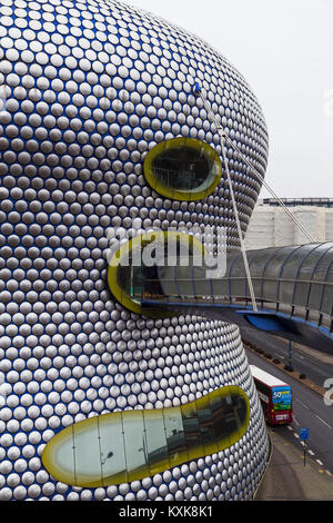 The iconic Selfridges Building in the heart of Birmingham city centre.  The building, which is part of the Bullring shopping centre was completed in 2 Stock Photo