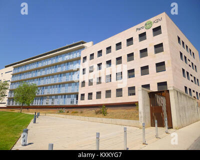 Barcelona - Universidad Politécnica de Cataluña (UPC) - Campus Norte - Edificio Omega 4 Stock Photo