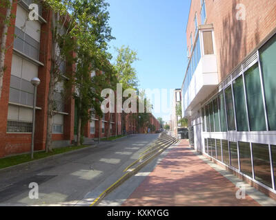 Barcelona - Universidad Politécnica de Cataluña (UPC) - Campus Norte 2 Stock Photo