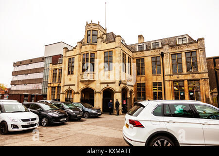 Boston Library, Boston public library, Boston Lincolnshire public Library, Public library UK England, Public libraries UK England, Boston library Stock Photo