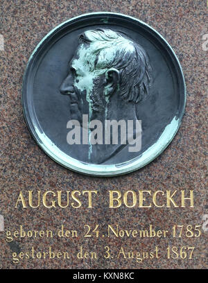 August Boeckh - Dorotheenstädtischer Friedhof - Berlin, Germany - DSC00310 Stock Photo