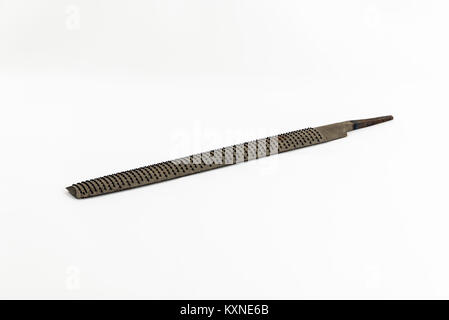 A vintage rasp isolated on white background Stock Photo