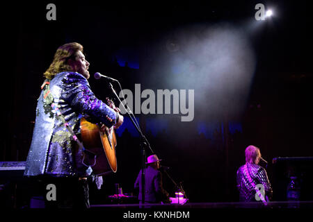 Toronto, Ontario, Canada. 5th Jan, 2018. Legendary sound engineer, producer and musician ALAN PARSONS performed two shows on board of Celebrity Eclipse at Moody Blues Cruise 2018 Credit: Igor Vidyashev/ZUMA Wire/Alamy Live News Stock Photo