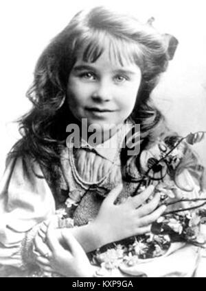 Elizabeth Angela Marguerite Bowes-Lyon, c. 1907 Stock Photo