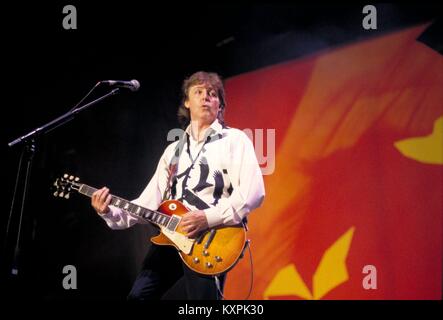 Paul McCartney performing in Mexico City during The New World Tour on November 27, 1993. ** NO MEXICO ** © RTAceves / MediaPunch Stock Photo