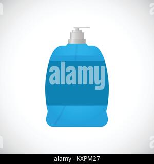 special liquid soap Stock Vector
