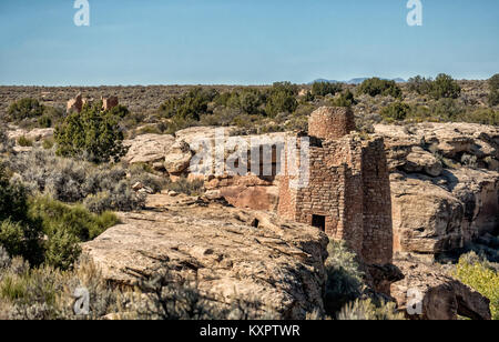 Hovenweep National Monument in Colorado and Utah, USA Stock Photo